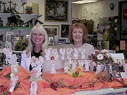 Cherri and Kathy, Religious Goods Store
